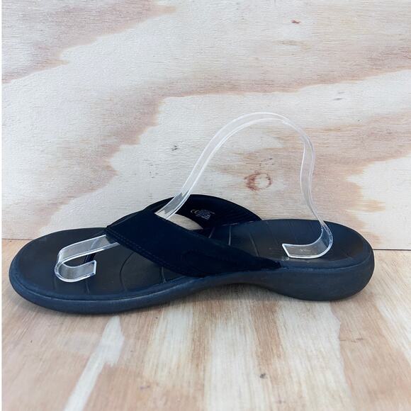 Sole - Orthotic Raven Sport - Flip-Flops Sandals - Black - Men's - M9 - Picture 4 of 9